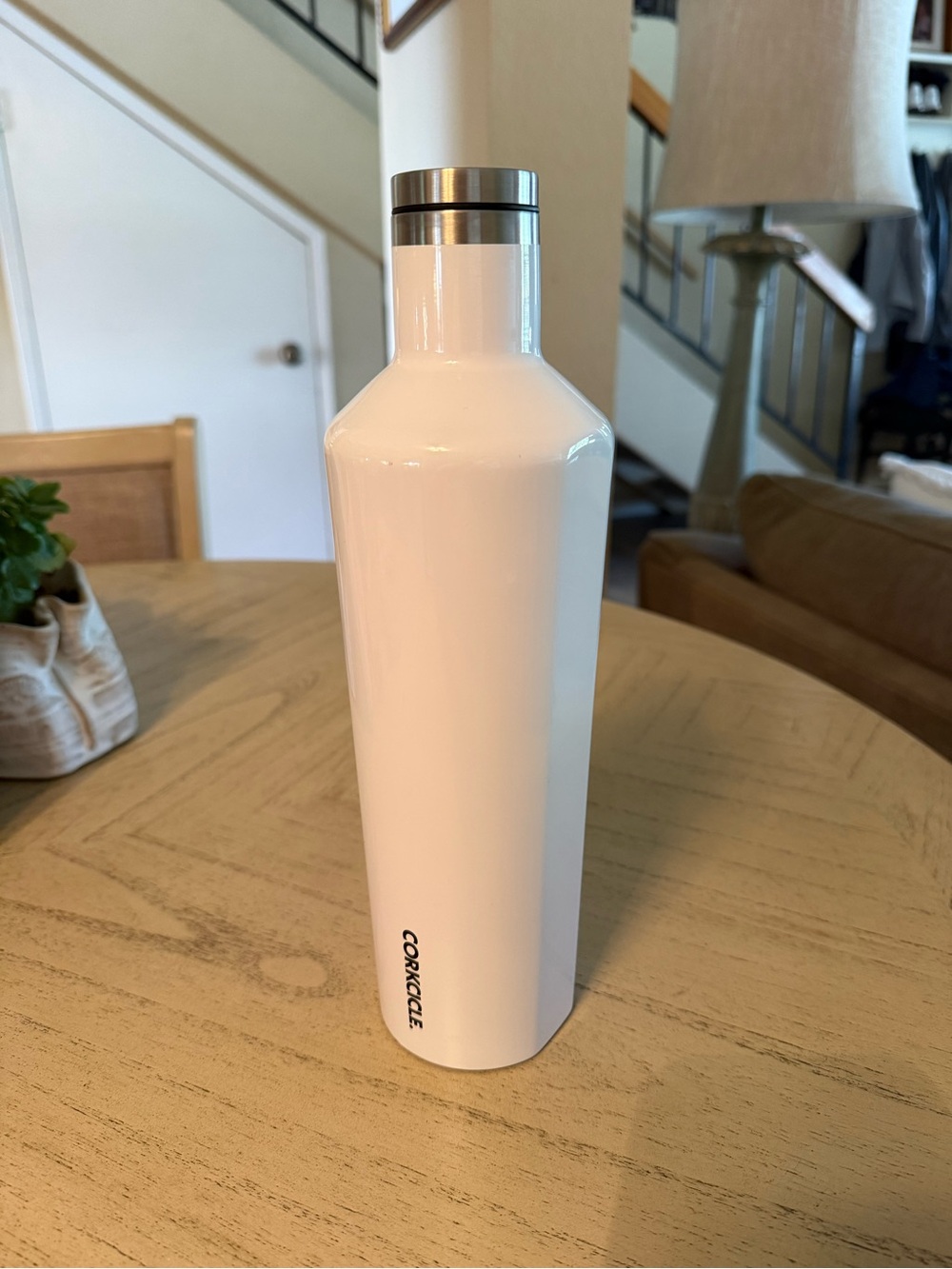 Corkcicle white 25 oz Stainless Steel insulated Thermos Tumbler